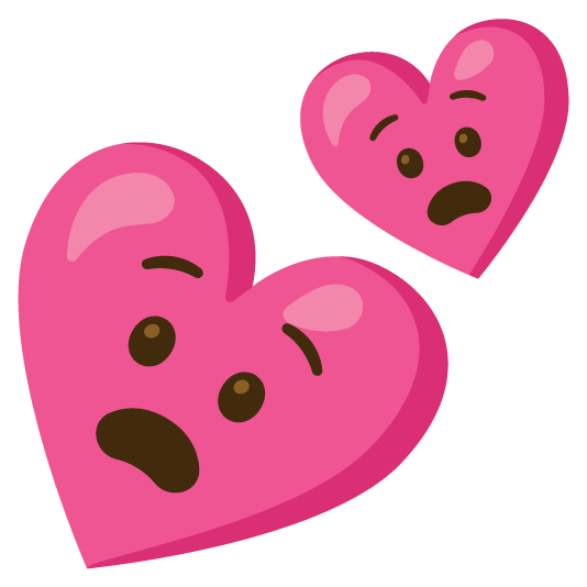 anguished two hearts