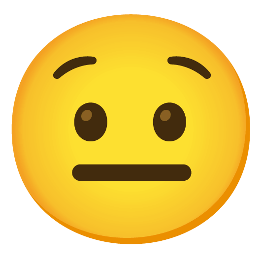 anguished neutral face