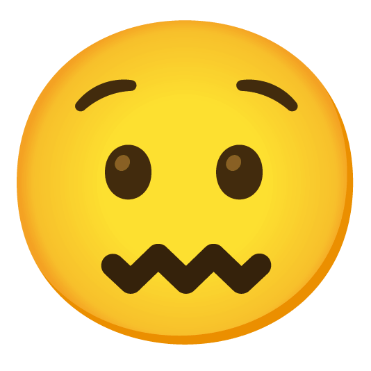 anguished confounded