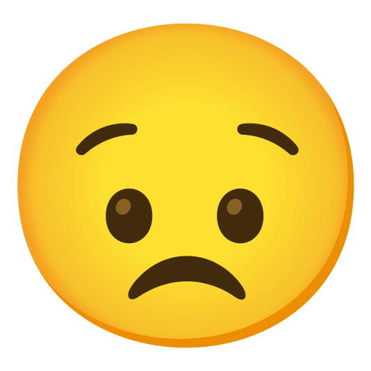 anguished disappointed