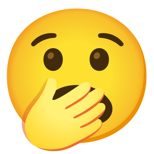 anguished yawning face