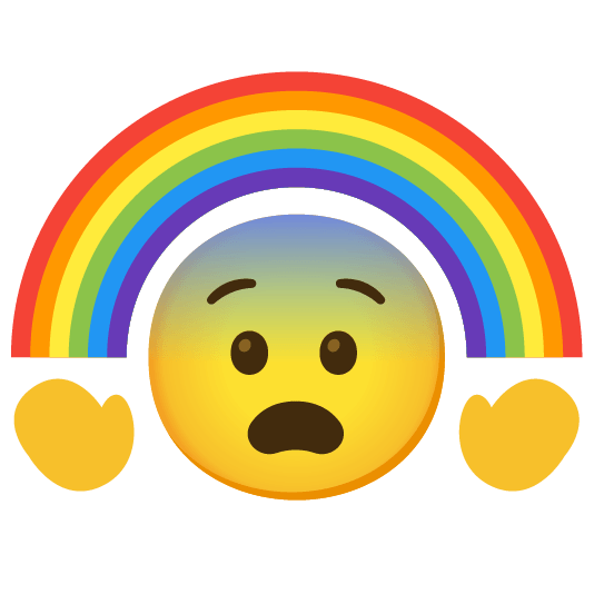 fearful rainbow