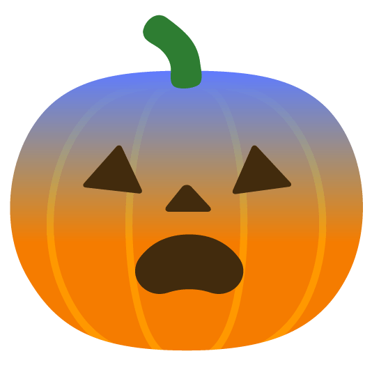 fearful jack o lantern