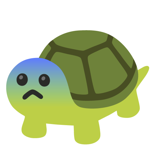 fearful turtle