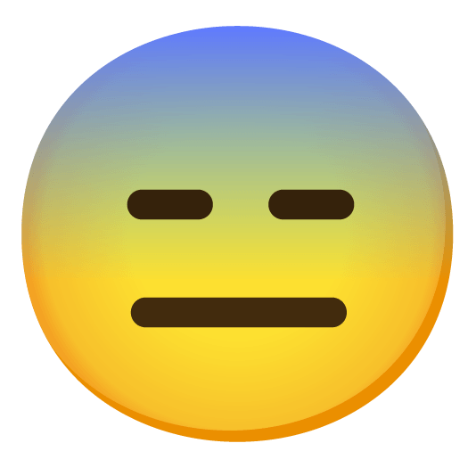 fearful expressionless