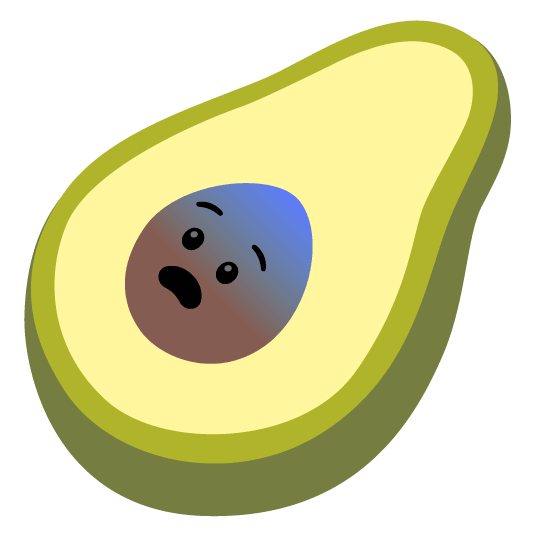 fearful avocado