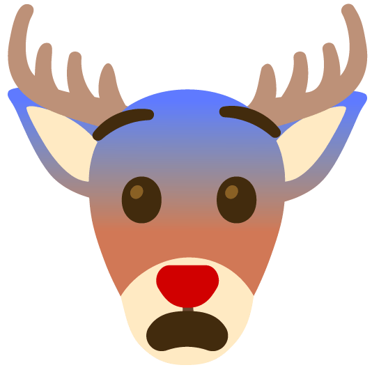 fearful deer