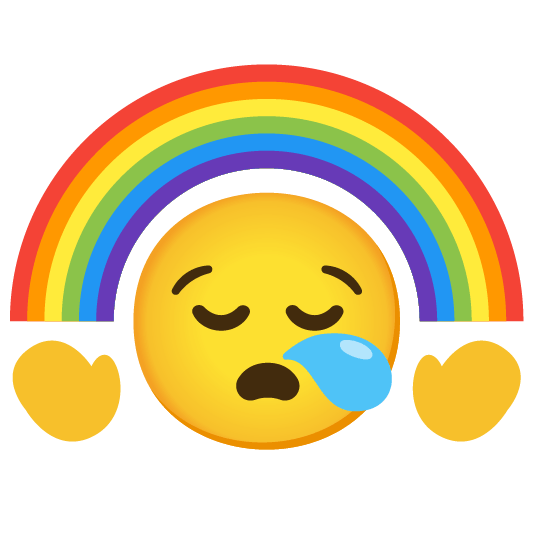 sleepy rainbow