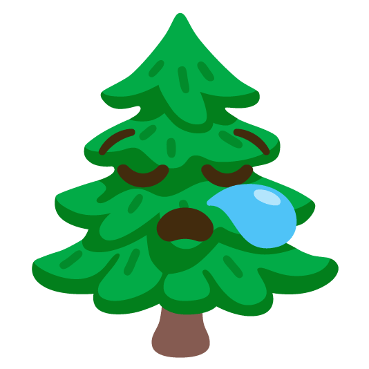 sleepy evergreen tree