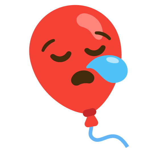 sleepy balloon