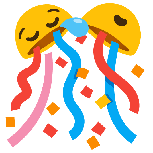 sleepy confetti ball