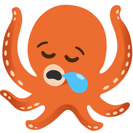 sleepy octopus