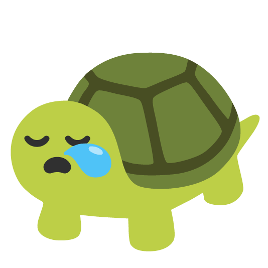 sleepy turtle