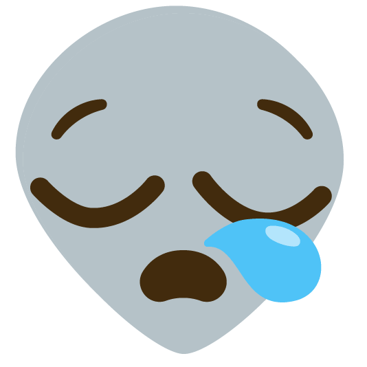 sleepy alien