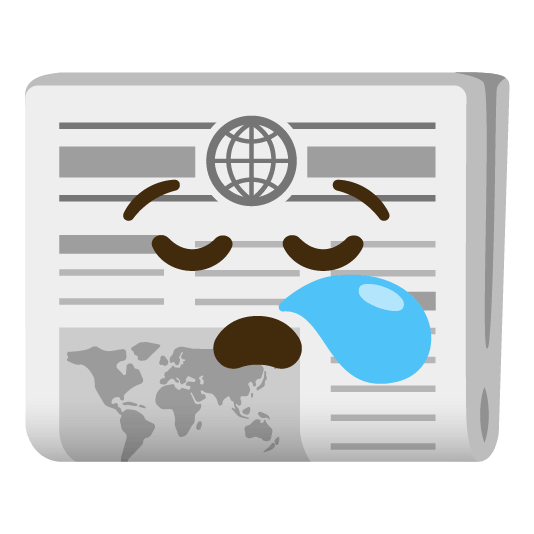 sleepy newspaper