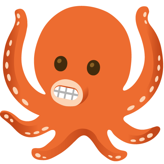 grimacing octopus