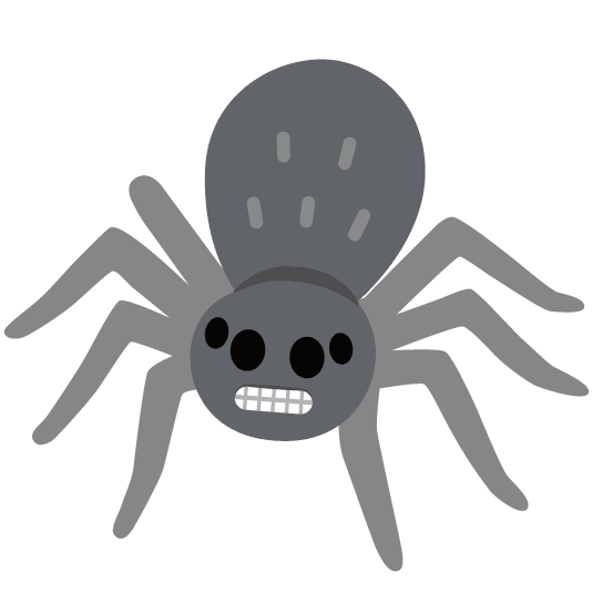 grimacing spider