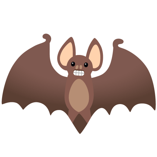 grimacing bat
