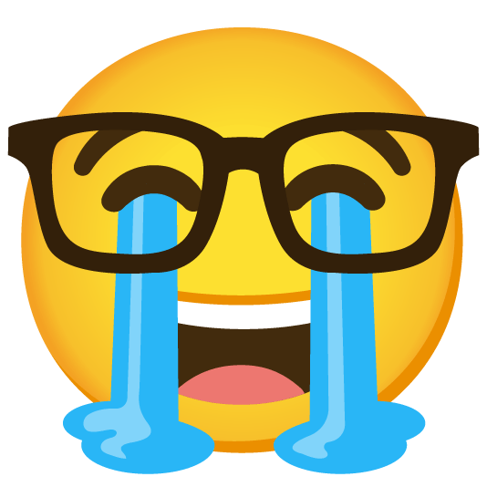 sob nerd face