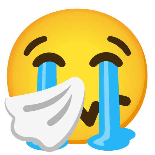 sob sneezing face