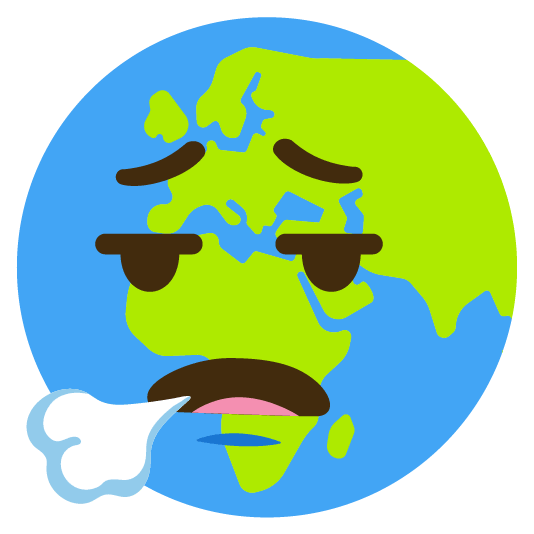 face exhaling earth africa