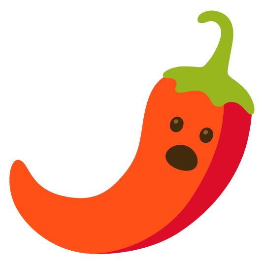 open mouth hot pepper