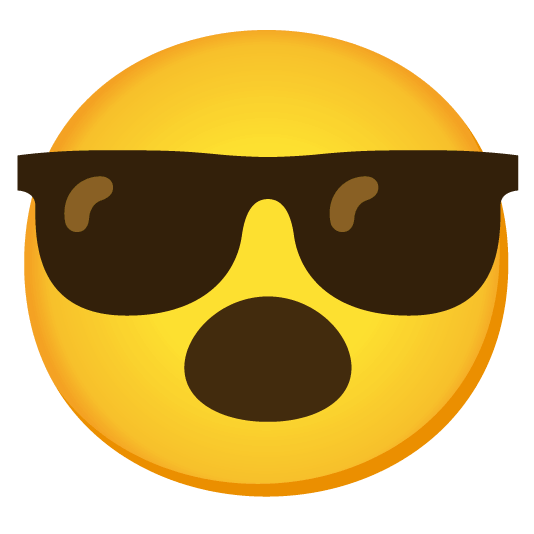 open mouth sunglasses