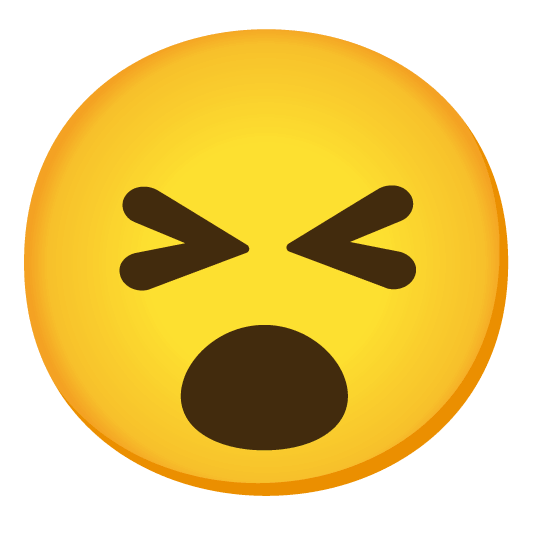 open mouth confounded