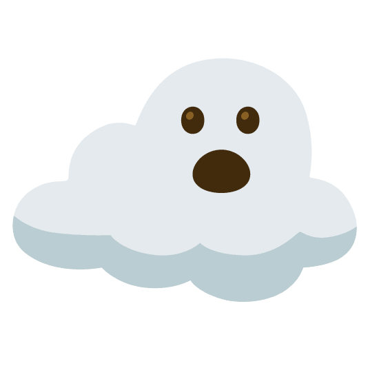 open mouth cloud