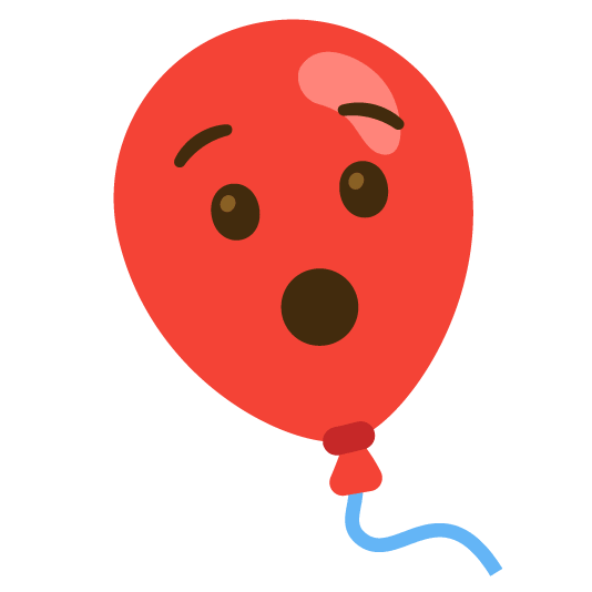 hushed balloon