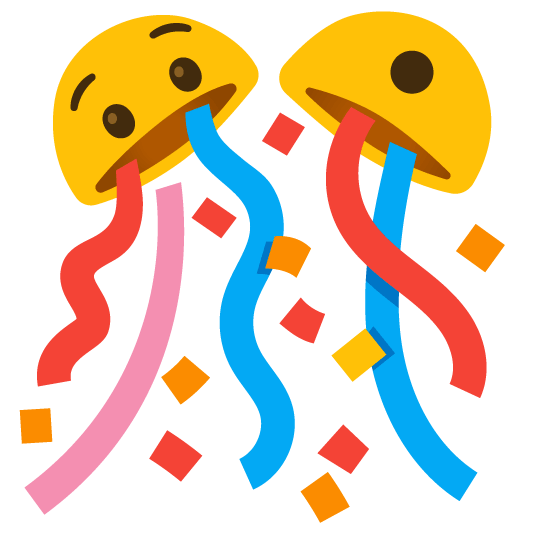 hushed confetti ball