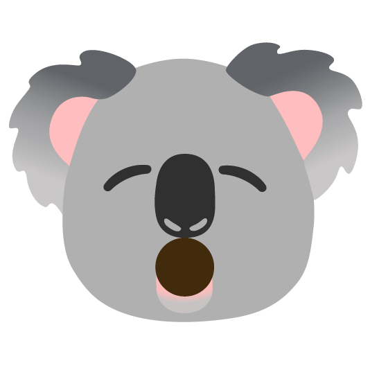hushed koala