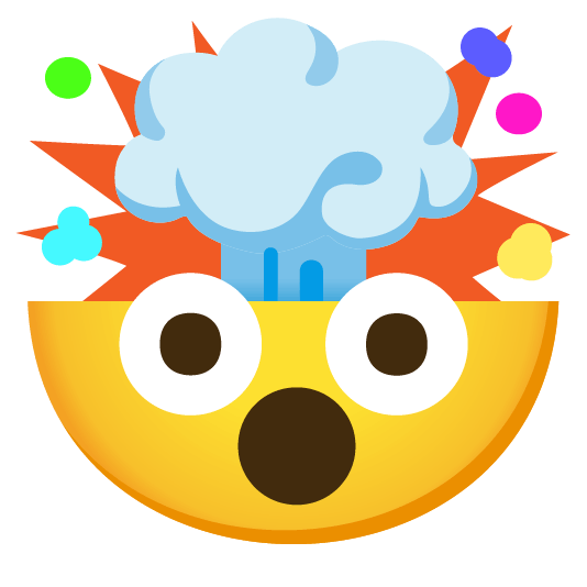 hushed exploding head