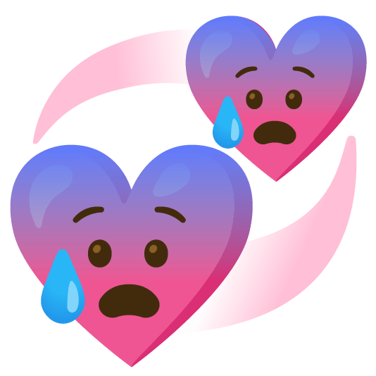 cold sweat revolving hearts