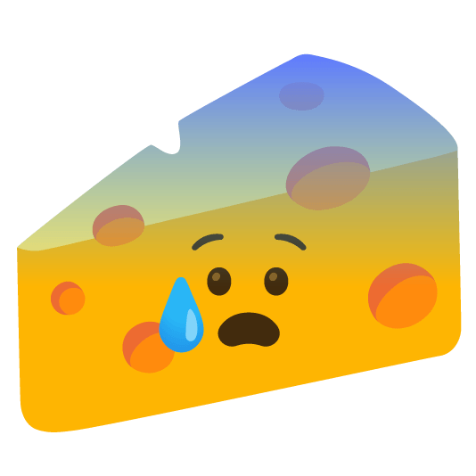 cold sweat cheese wedge