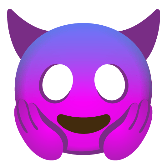 scream smiling imp