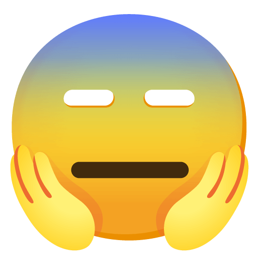 scream expressionless