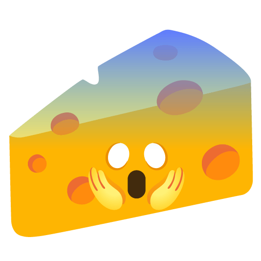 scream cheese wedge