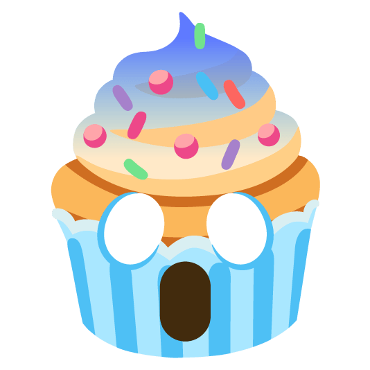 scream cupcake