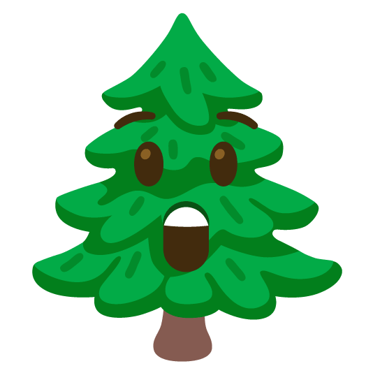 astonished evergreen tree