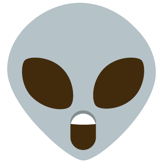 astonished alien