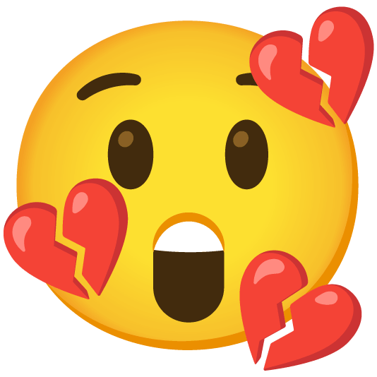 astonished broken heart