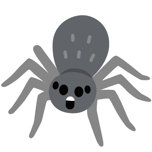 astonished spider