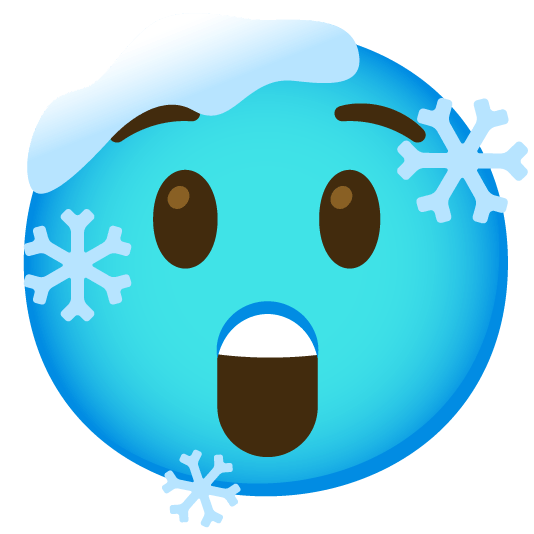 astonished cold face