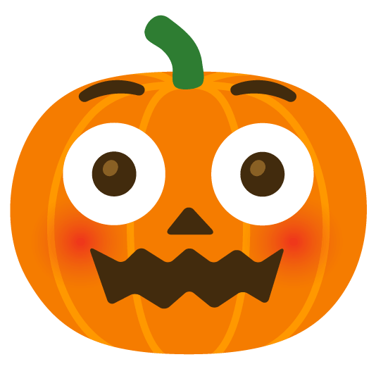 flushed jack o lantern