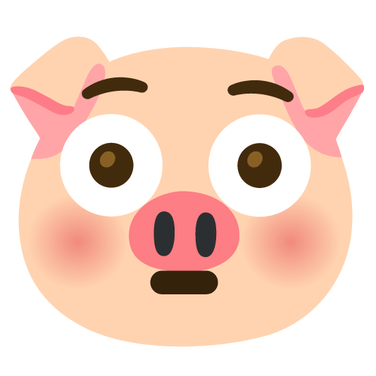 flushed pig
