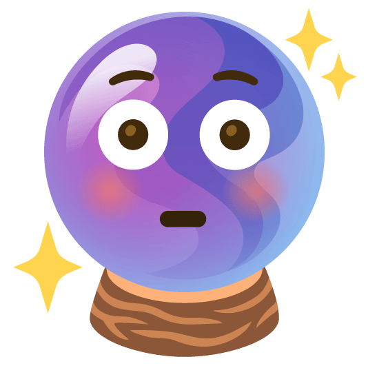 flushed crystal ball