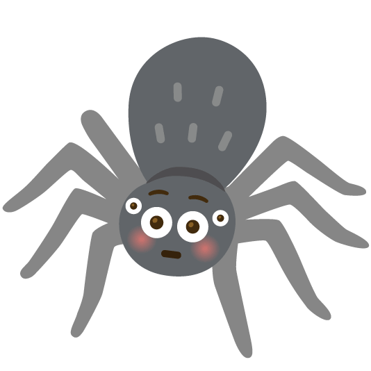 flushed spider