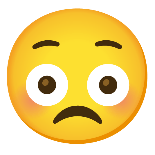 flushed disappointed