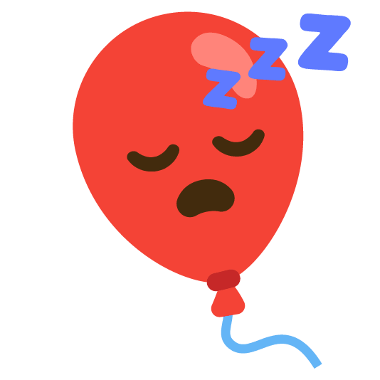 sleeping balloon